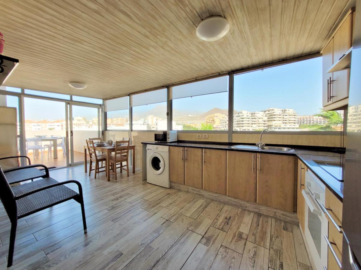 Апартаменты Cristianplaya Attic Лос Кристианос Экстерьер фото